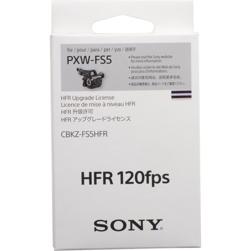 نرم-افزار-آپگرید-Sony-120-fps-HFR-1080p-Recording-Upgrade-for-PXW-FS5-with-Version-4-0--Firmware